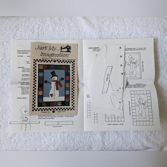 Three Christmas Wall Quilt Pattern Bundle - Picture 7 of 7